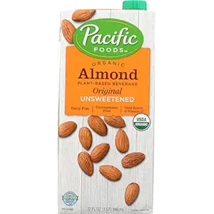 Organic Unsweetened Almond Milk, 32 FZ