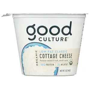 Organic 2% Low Fat Classic Cottage Cheese, 5 OZ