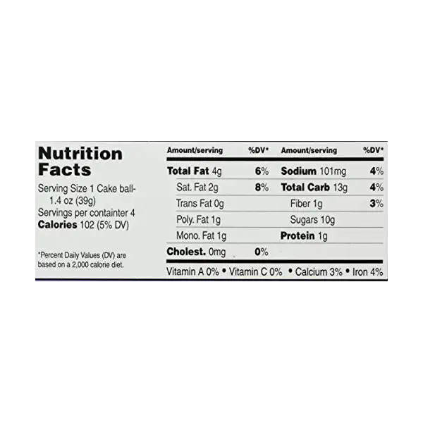 Double Chocolate Cakeball - 4 Pack Chocolate Cakeball 3