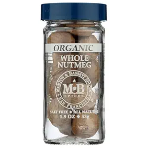 Organic Whole Nutmeg, 1.9 OZ
