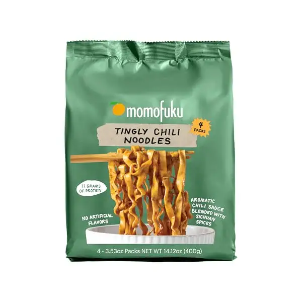 Tingly Chili Wavy Noodles, 14.11 OZ 1