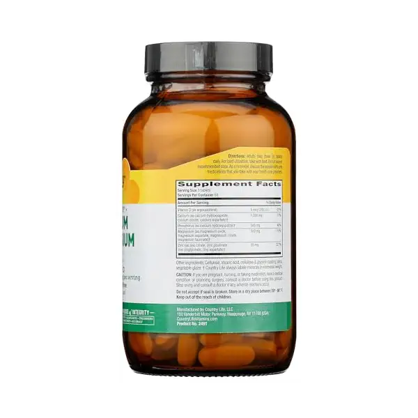 Calcium Magnesium Zinc, 180 CT 6