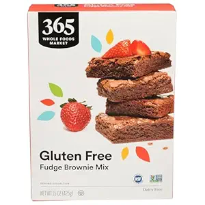 365 by Whole Foods Market, Gluten Free Brownie Mix, 15 Ounce
