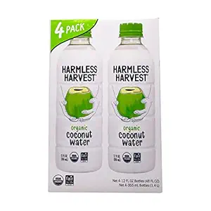 Organic Coconut Water 4 Pack, 12 FZ