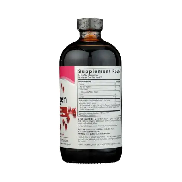 Collagen Pomegranate Liquid, 16 FZ 5