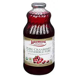 Organic Pure Cranberry Juice, 946 ML