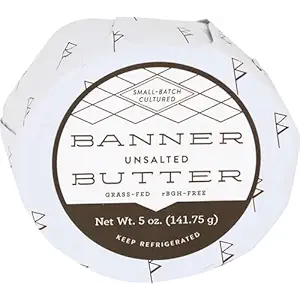 Unsalted Cultured Butter, 5 OZ