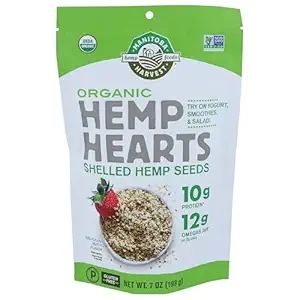 Organic Raw Hemp Hearts, 7 OZ