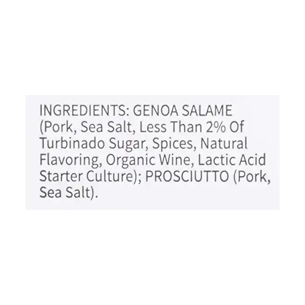Prosciutto, Genoa Salame Snack Pack 4