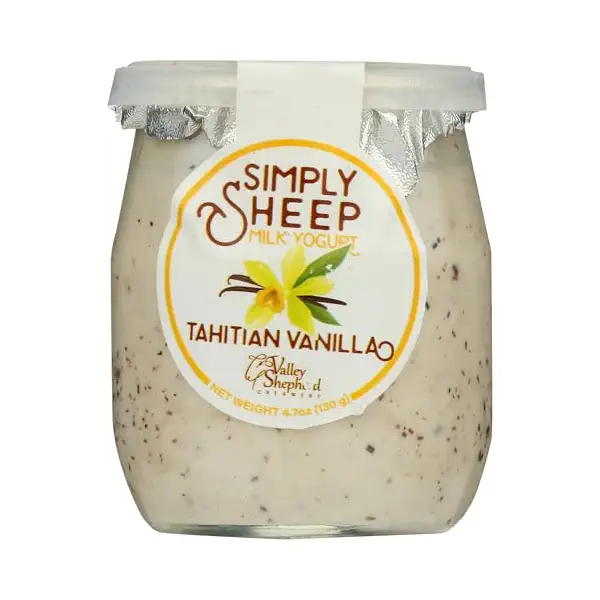 Tahitian Vanilla Sheep Milk Yogurt 1