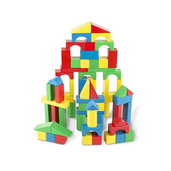 100 Wood Block Set, 1 EA 1