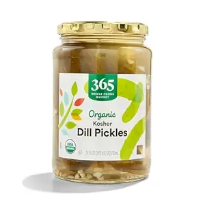 365 by Whole Foods Market, Organic Dill Pickles, 24 Fl Oz