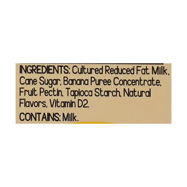 Banana Yogurtz 4 Count, 3 OZ 4