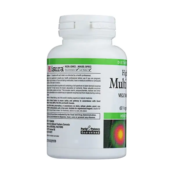HIGH POTENCT MULTI ENZYME VEGETARIAN FORMULA MULTI ENZYME 6