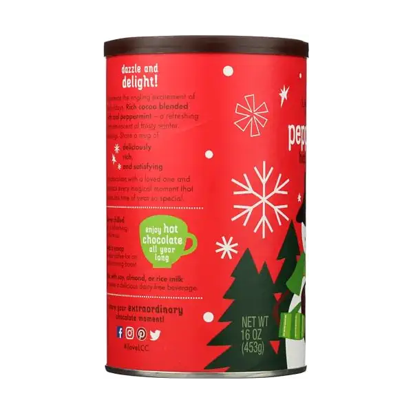 Organic Peppermint Hot Chocolate, 16 OZ 6