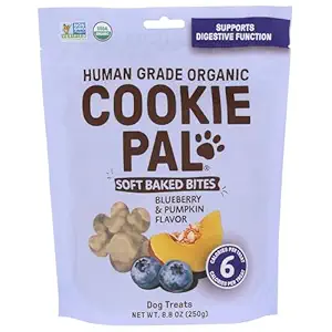 Organic Blueberry & Pumpkin Soft Baked Dog Treats, 8.8 OZ