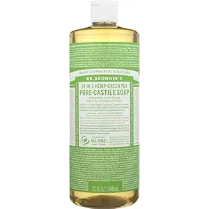 Green Tea Liquid Castile Soap, 32 FZ