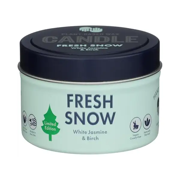 Fresh Snow Winter Collection Candle 3Oz, 3 OZ 1