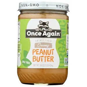 Organic Smooth Peanut Butter, 16 OZ