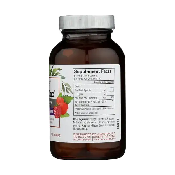 Zinc Elderberry Lozenges, 60 CT 7
