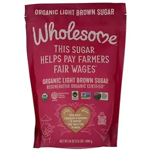Organic Light Brown Sugar, 24 OZ