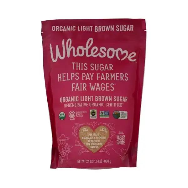 Organic Light Brown Sugar, 24 OZ 1