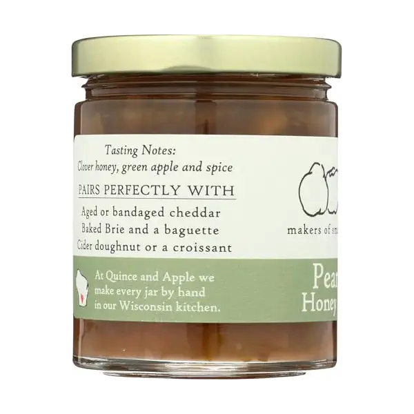 Pear Preserves With Honey & Ginger 6