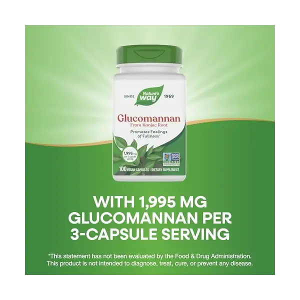Glucomannan Konjac Root, 100 CT 4