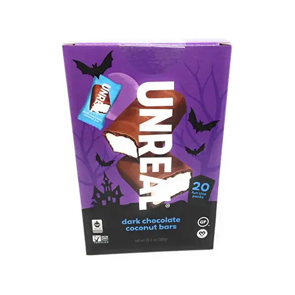 Halloween Dark Chocolate Coconut Bars, 10.6 OZ 1