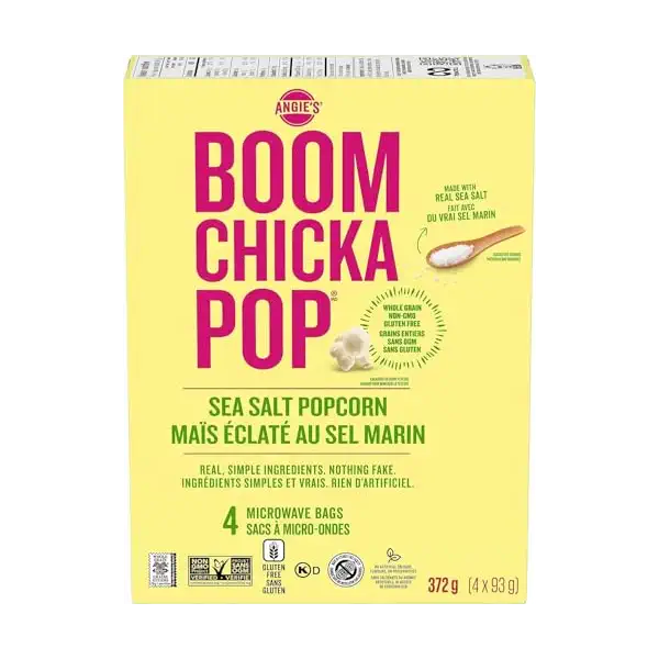 Sea Salt Microwave Popcorn 1