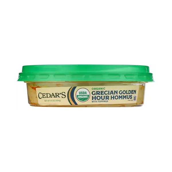 Organic Grecian Golden Hour Hommus, 10 OZ 6