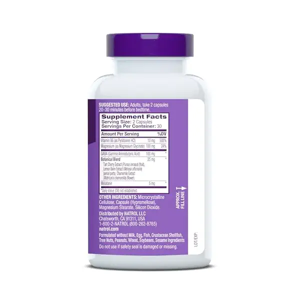 Sleep & Restore with Melatonin Capsule, 60 CT 10