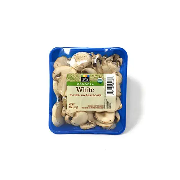 Organic Sliced White Mushrooms 3