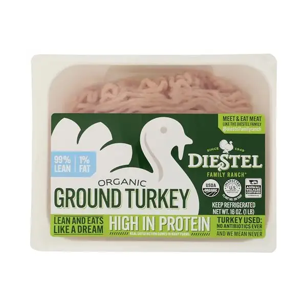 Organic Ground Turkey Breast 1