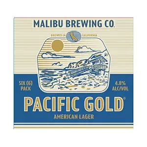 Pacific Gold Lager 6pk Cans, 12 FZ