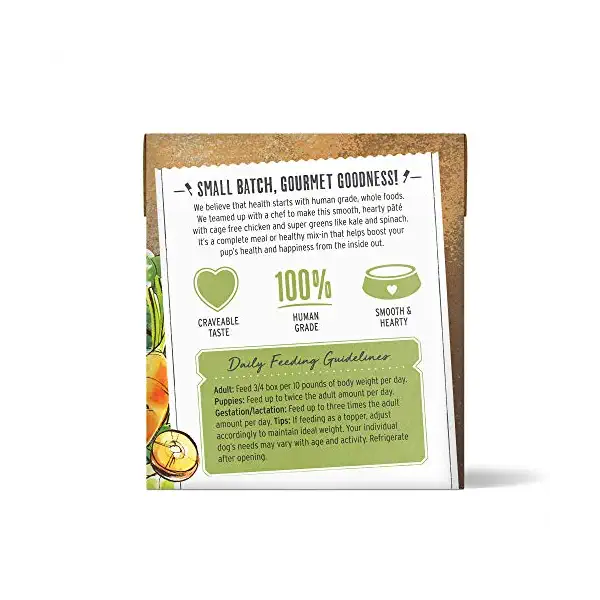 Chicken and Super Greens Pate Dog Food, 10.5 OZ 2