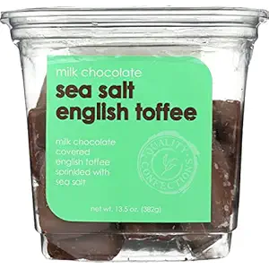 Milk Chocolate English Toffee With Sea Salt, 13.5 OZ