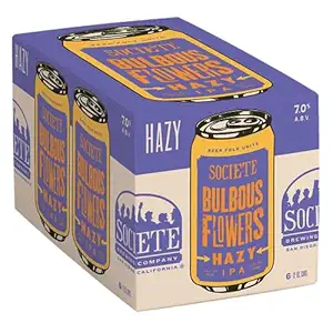 Bulbous Flowers Hazy IPA 6pk Cans, 12 FZ