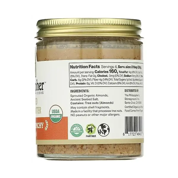 Naked Crunchy Sprouted Almond Butter 5