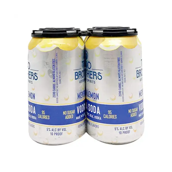 Meyer Lemon Vodka Soda 4pk Cans 3