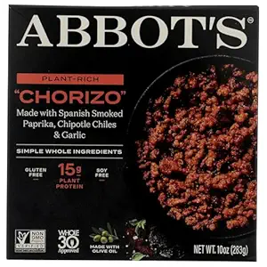 Spanish Smoked Plant Based Chorizo, 10 OZ