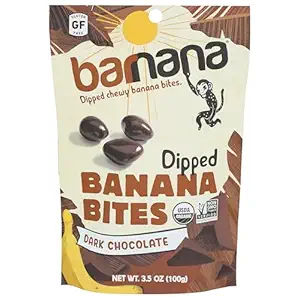 Organic Chewy Chocolate Banana Bites, 3.5 OZ
