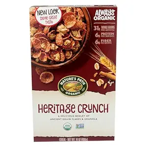 Organic Heritage Crunch Cereal, 14 OZ