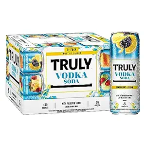 Twist of Flavor Vodka Soda Variety 8pk Cans, 12 FZ