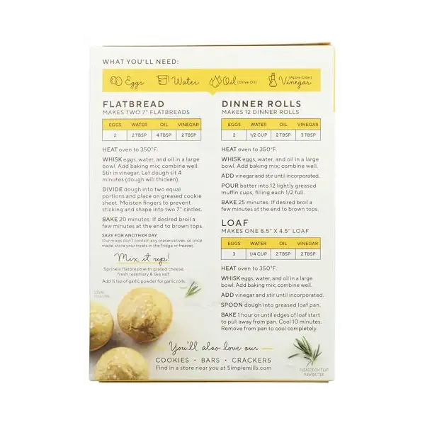 Artisan Bread Almond Flour Mix, 10.4 OZ 2