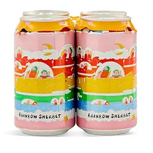 Rainbow Sherbet Sour 4pk Cans, 12 FZ