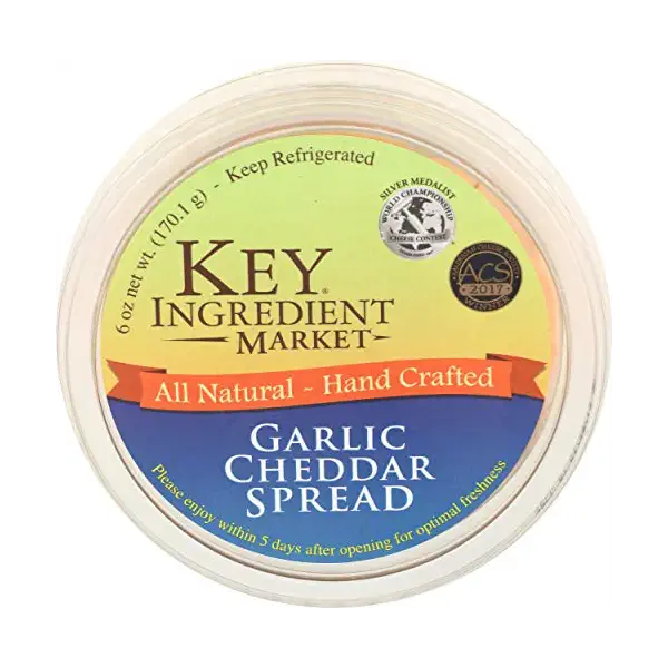 Garlic Cheddar Spread, 6 OZ 1