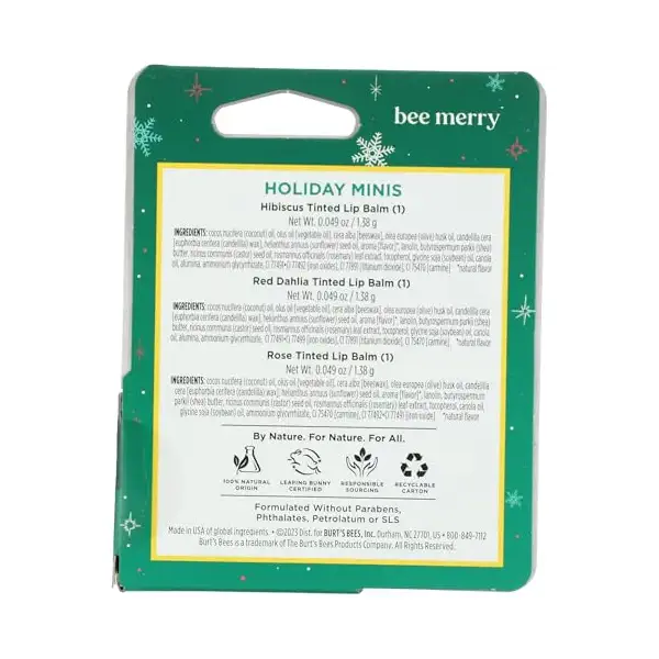 Holiday Minis Lip Balm 3 Count, 1 EA 2