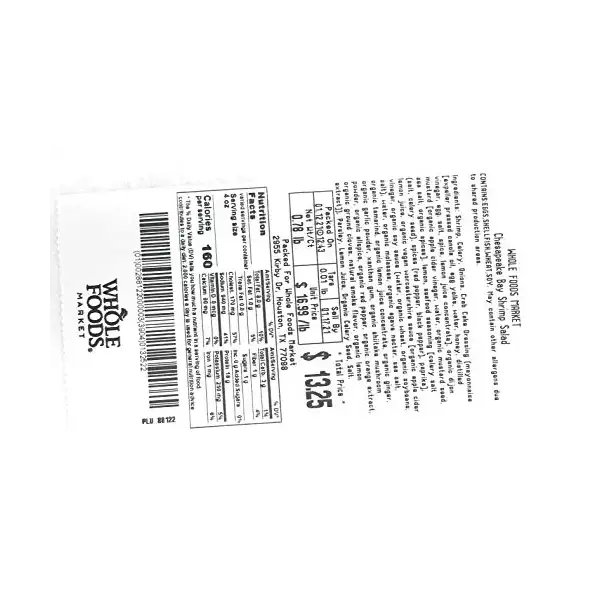 Salad Shrimp Chesapeake Bay Fp 4