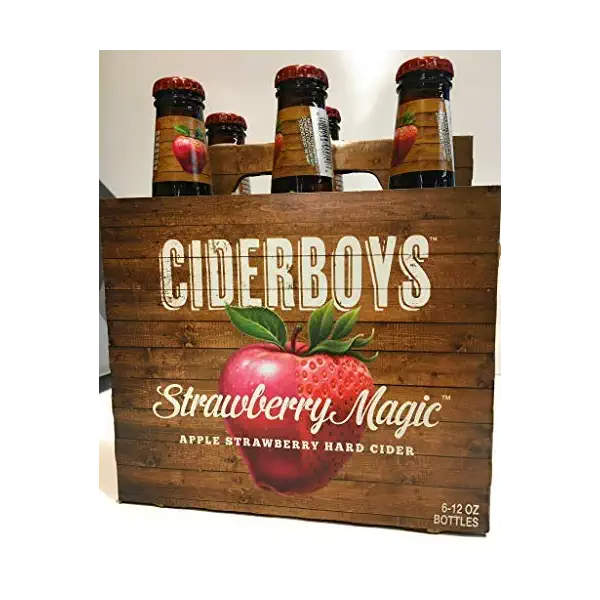 Apple Strawberry Hard Cider 6pk 1